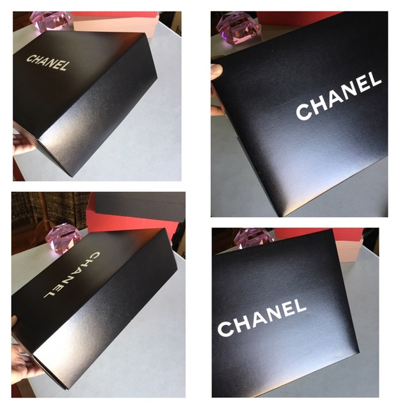 CHANEL EMPTY BOX FROM FLAP BAG NO BAG WITH BOOK MINI DUST BAG - Picture 2 of 14